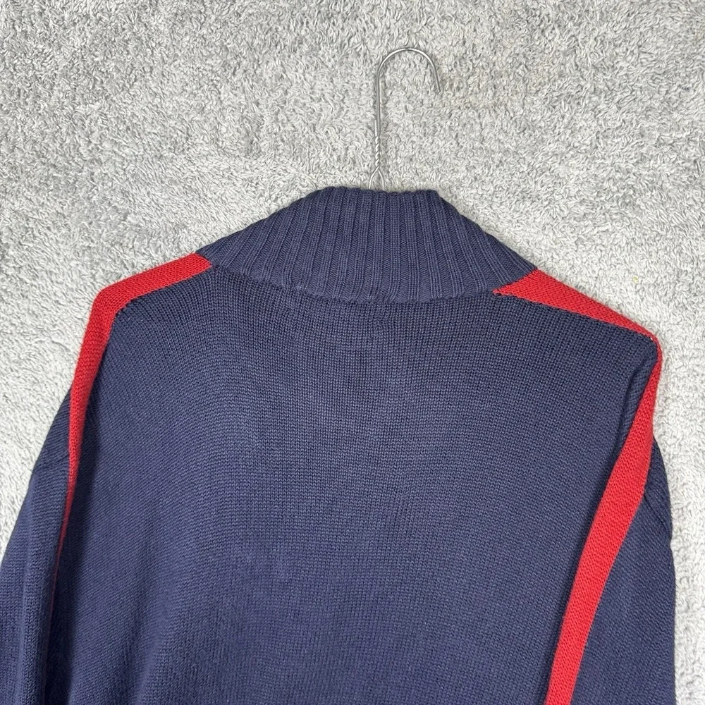 Ralph Lauren Sweater Mens 2XL XXL Vintage Polo Rugby Track Knit Pullover Jumper